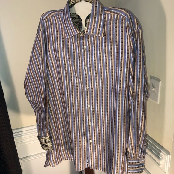 Inserch Cotton Blend V-Neck Sweater 4608-00183 Blue Mist main image 0